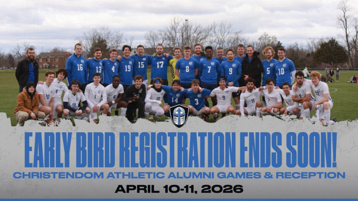 Christendom Athletics tweet media