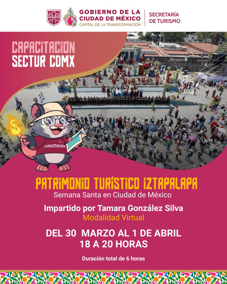 Secretaría de Turismo de la Ciudad de México tweet media