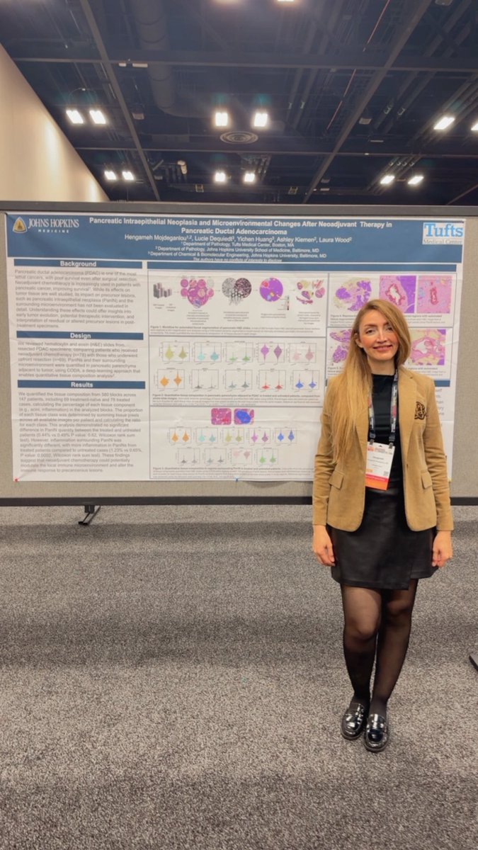HMojdeganlou's tweet photo. So grateful to share my work at USCAP 2026.✨✨
So thankful for the journey, the support, and everything that led to this poster.✨✨
#theUSCAP
#USCAP2026
@TuftsMCPathRes @JHUPath https://t.co/op5gxtHuZr