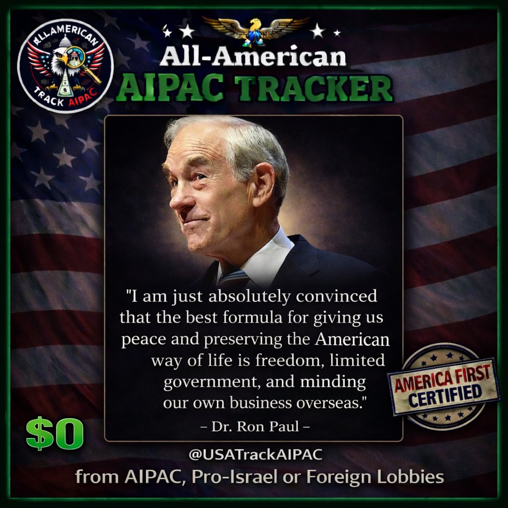 All-American AIPAC Tracker tweet media