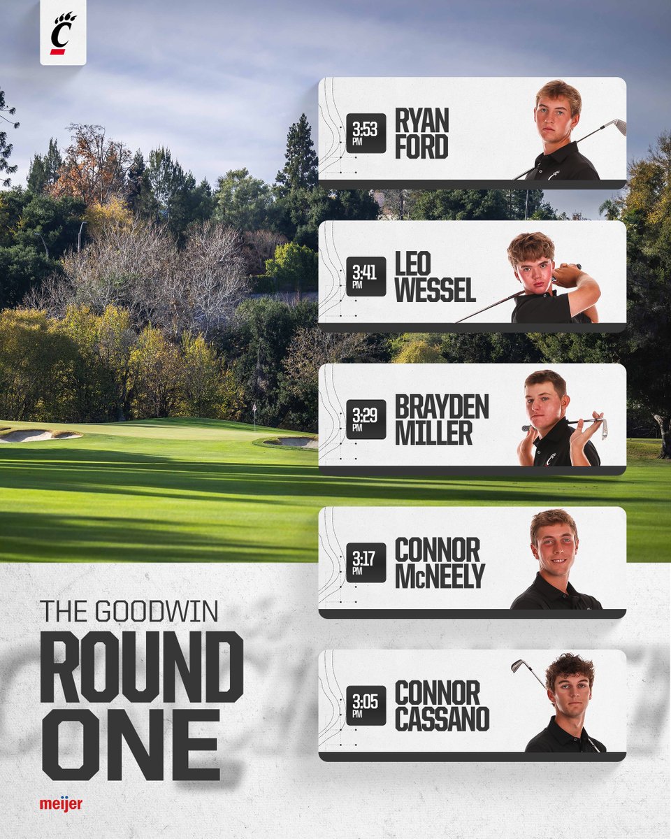 Cincinnati M-Golf tweet media