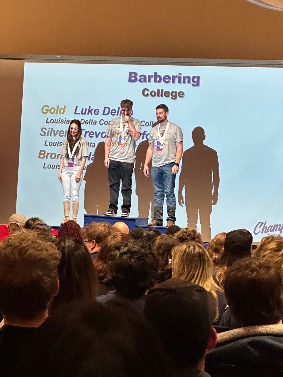 LADeltaCC's tweet photo. LDCC is proud to announce the exceptional performance of our students at the Louisiana SkillsUSA State Leadership and Skills Conference last week! See our champions here: https://t.co/jnFJHE0ZI2 https://t.co/upeCTjtGHZ