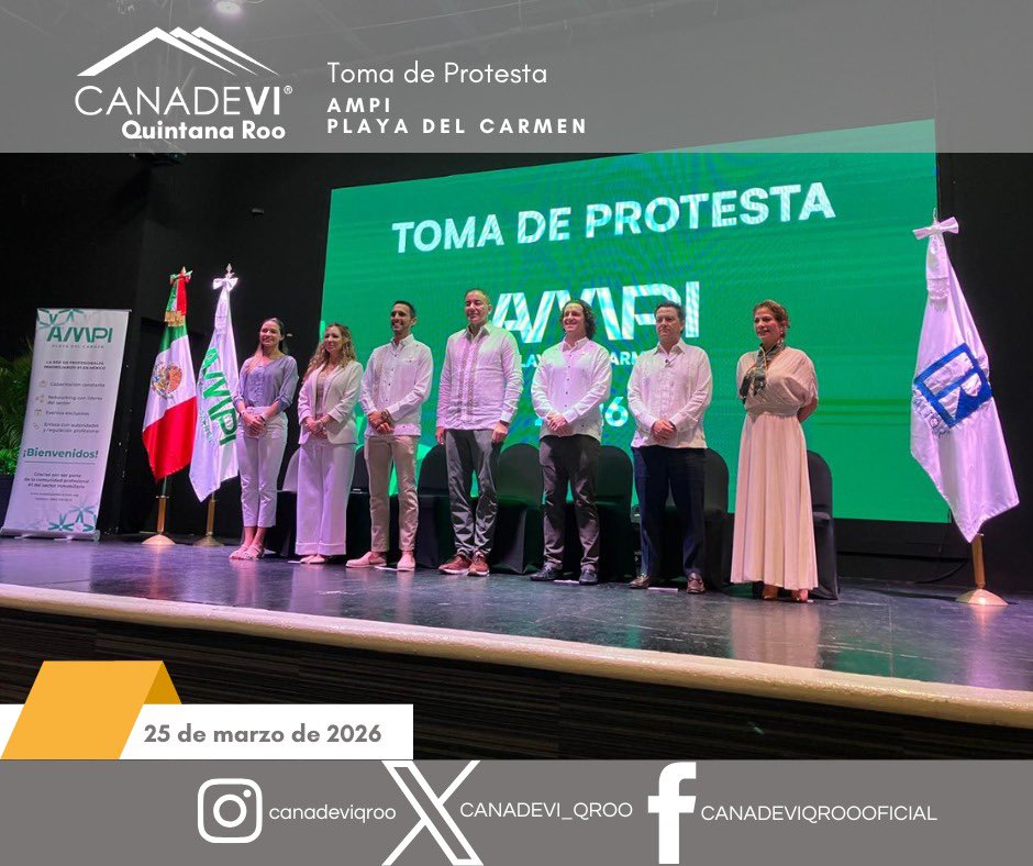 CANADEVI Quintana Roo Oficial tweet media