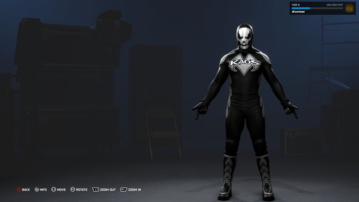 hxrdcoreicon's tweet image. Suicide/Manik inspired CAW. Kaos on #WWE2K26 

Up on CC tags are #Kaos #Custom #Original