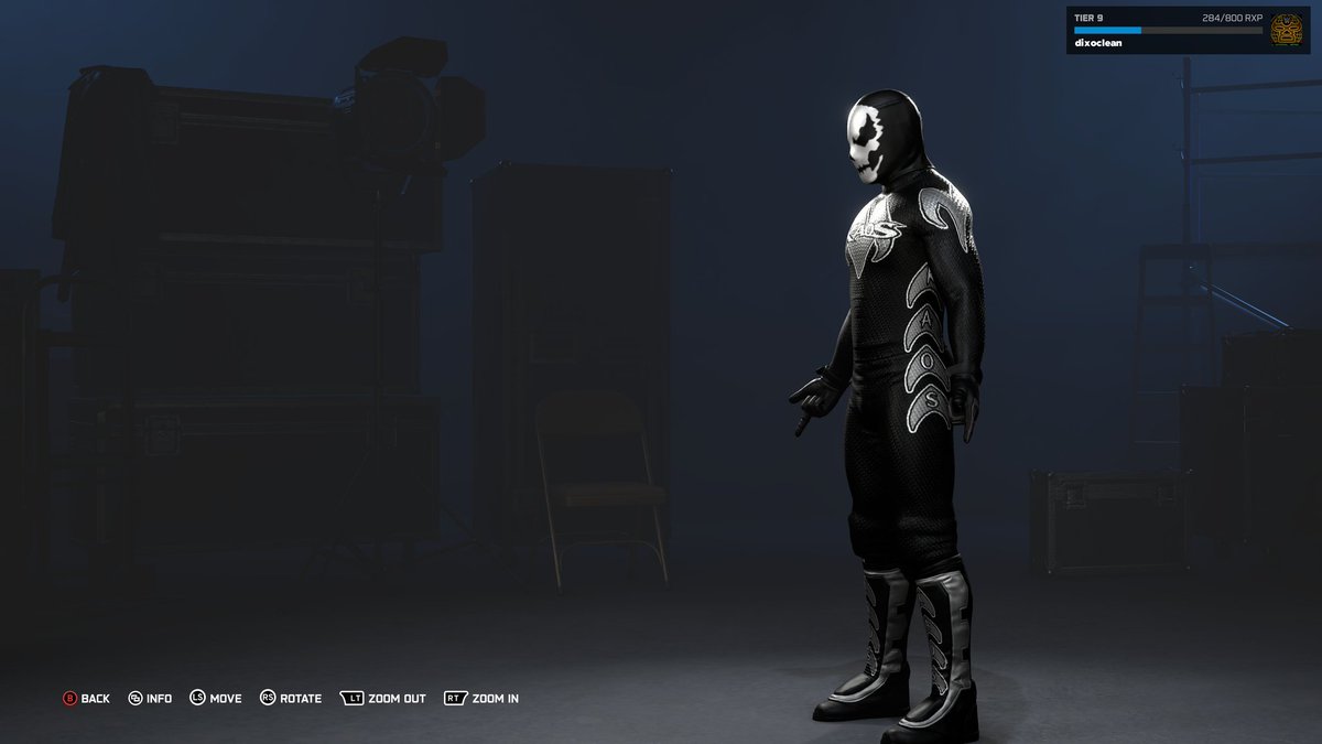 hxrdcoreicon's tweet image. Suicide/Manik inspired CAW. Kaos on #WWE2K26 

Up on CC tags are #Kaos #Custom #Original