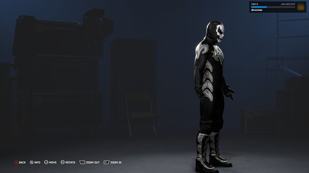 hxrdcoreicon's tweet image. Suicide/Manik inspired CAW. Kaos on #WWE2K26 

Up on CC tags are #Kaos #Custom #Original