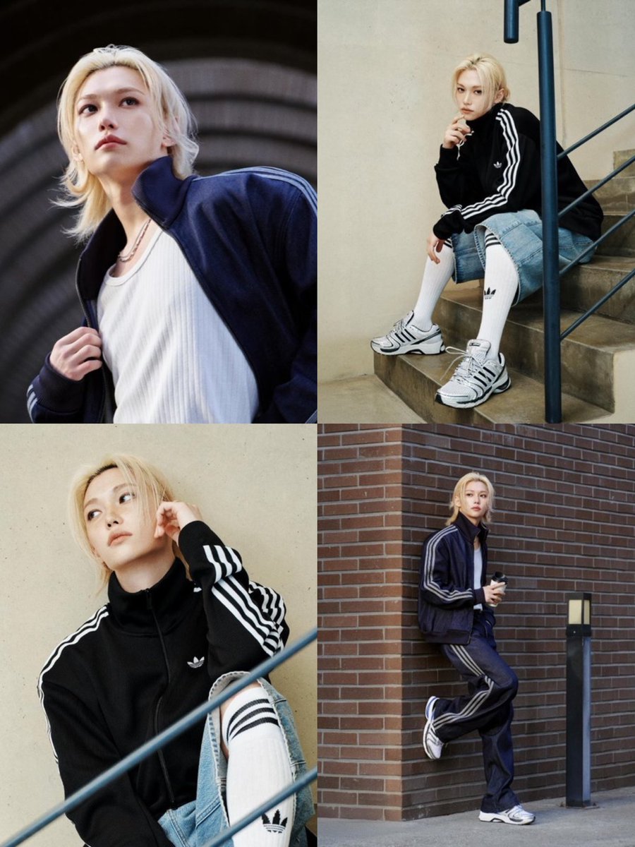 skzpopbase's tweet photo. #Felix looks stunning for Adidas “Urban Street” campaign!

#FELIXxADIDAS https://t.co/bg9kgpm1i8