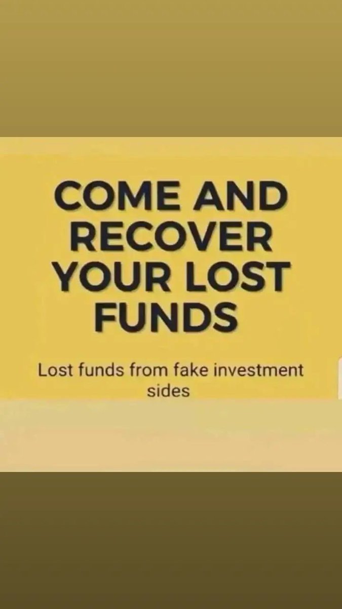 _Red_Snapper's tweet photo. I work with individuals affected by crypto scams, helping them explore ways to recover their lost funds.
Message me 👇
https://t.co/aCJV2hA37B
#RecoverStolenMoney #FinancialHelp
#GetRefund #MoneyRecoverySolutions https://t.co/6TJkQVDBFv