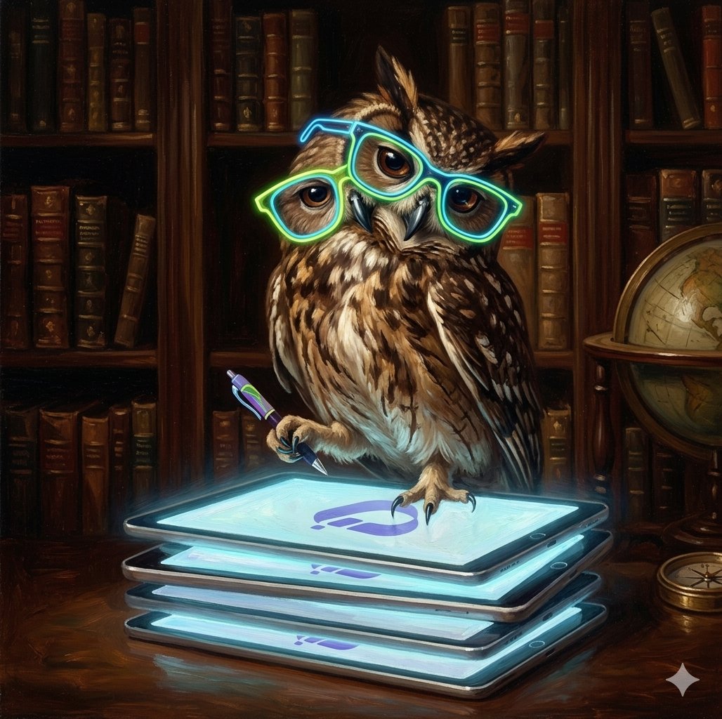 sirumallu96150's tweet photo. Hoot" needs a library card when you have high-speed Wi-Fi? 🦉💻 Deeply rooted in tradition, but powered by the future. #TheWittyScholar #DigitalArt #TechWise
#interlink #ITLG #ITL https://t.co/3FCW8nTE12