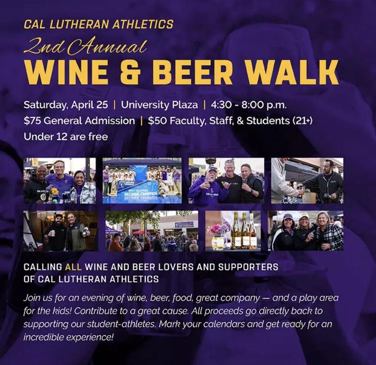 KyleBJorrey's tweet photo. Great opportunity coming up to support @CLUSports student-athletes, many of whom were raised right here in Ventura County. Saturday, April 25.

Amazing list of local vendors. Music. Play area for kids. Truly a family affair. Join me!

Tickets here: https://t.co/t7vmR15csl https://t.co/SWfJl7oA6s