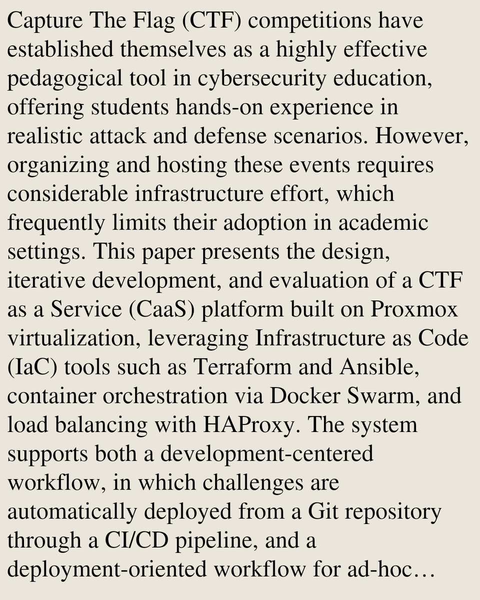 Cryptography and Security arXiv tweet media