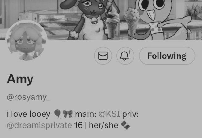 YasscorsetHater's tweet image. Twitter User Amy has passed away #mourn #WAP #RIP