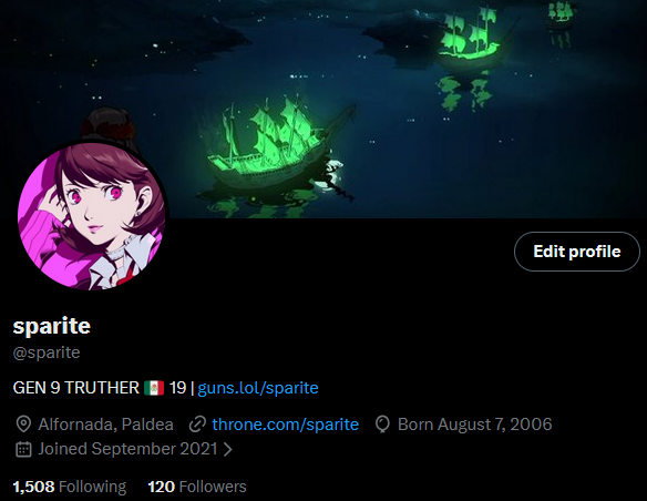 sparite *playing p3r tweet media