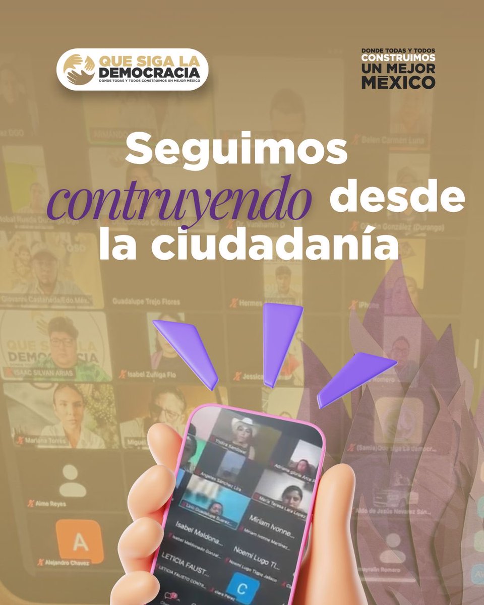 Que Siga La Democracia tweet media