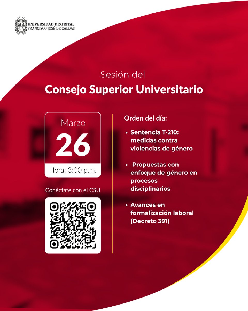 FORO ABIERTO CSU UD tweet media