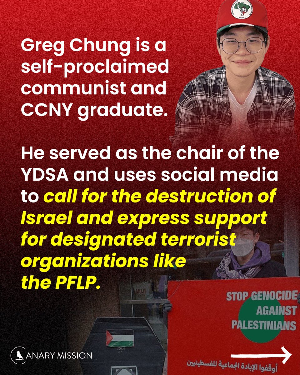 Canary Mission tweet media