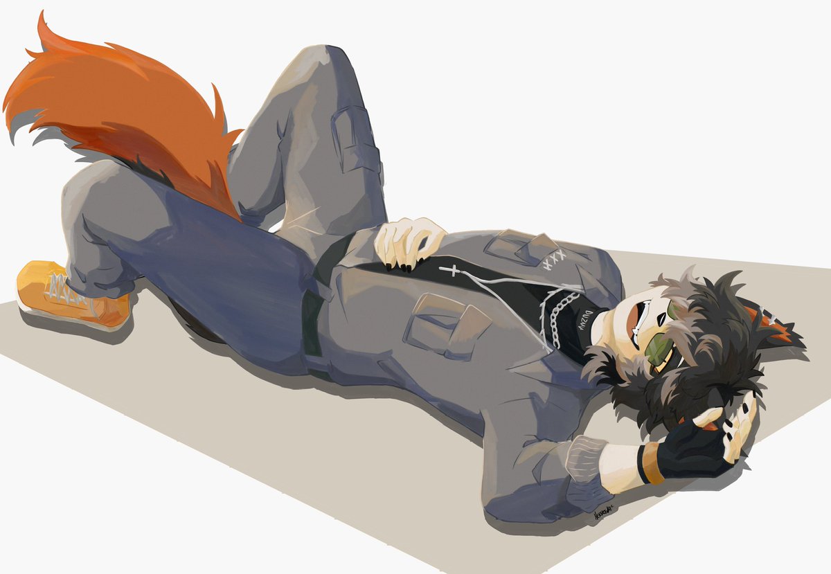 Happy birthday Aak! 🎉✨️

#Arknights #明日方舟 #furryart #fanart #furry #アークナイツ #啊