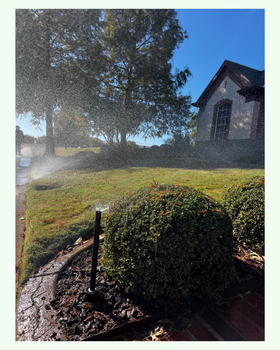 wscsprinkler's tweet image. Spring Lawn Season 🌱
Make sure your sprinkler system is ready.

#sprinklersystem #lawncare
#midlothiantexas #dfwtx #mansfieldtx