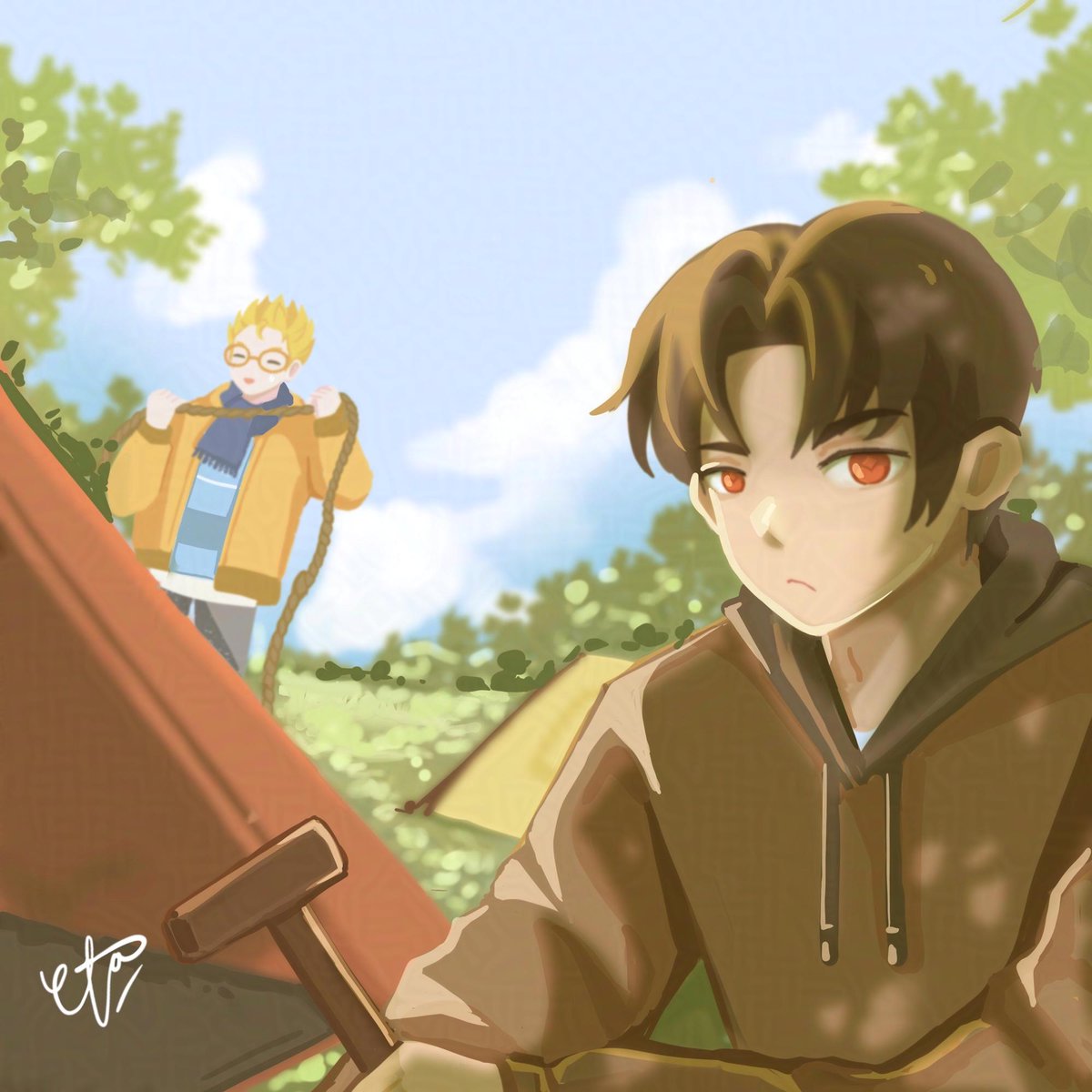 Eta✨ Open Commis ✨(mention aftr dm) tweet media