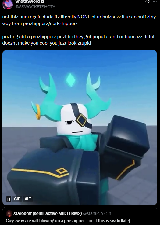 ֪ ♱ ShotaSword ֪࣪ ̣̣̥ tweet media