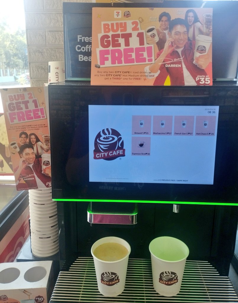 Hi there my favorite OG City Cafe coffee bestie!! Good Morning Darren!!❤️🫰☕

#DARRENforCityCafe
#DARREN <a href="/Espanto2001/">Darren</a> 
#711PH #CityCafe