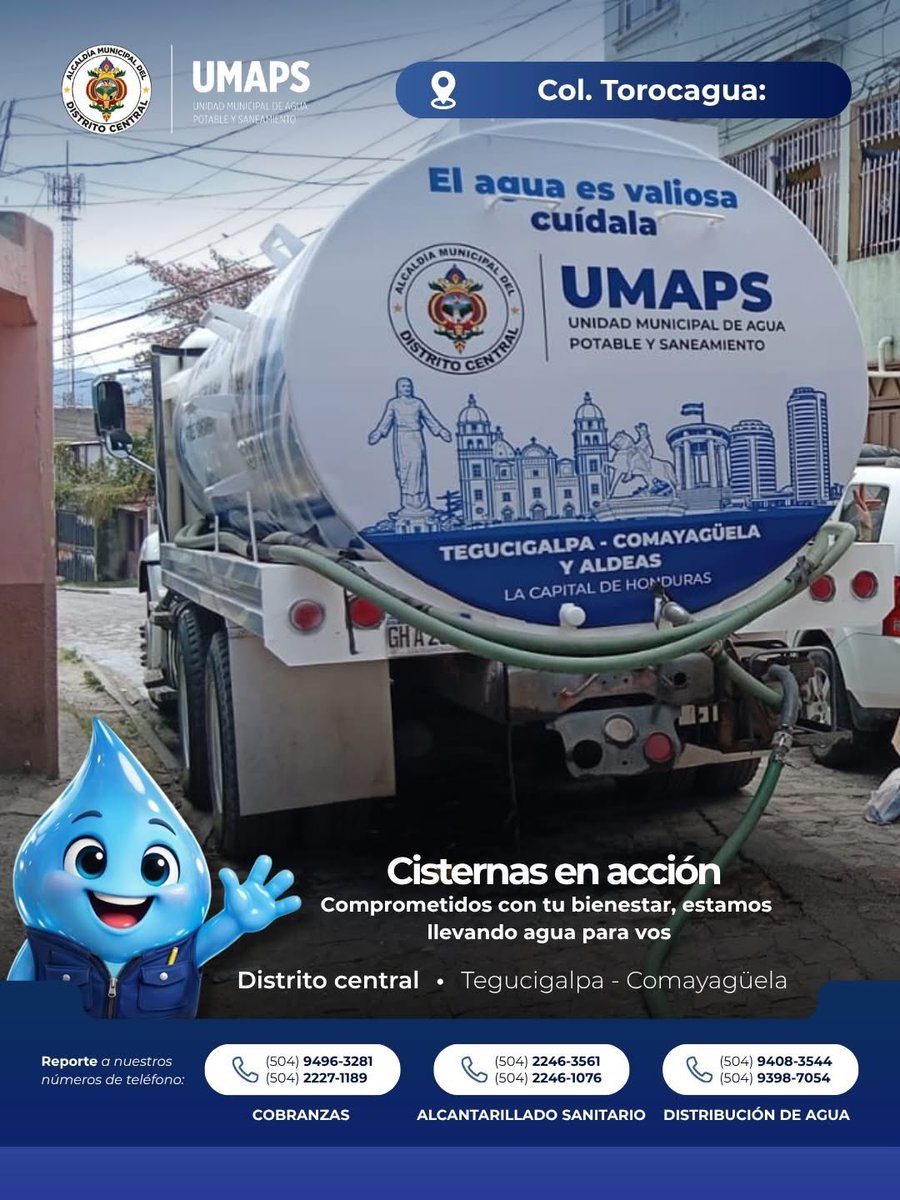 Unidad municipal de agua potable y saneamiento tweet media