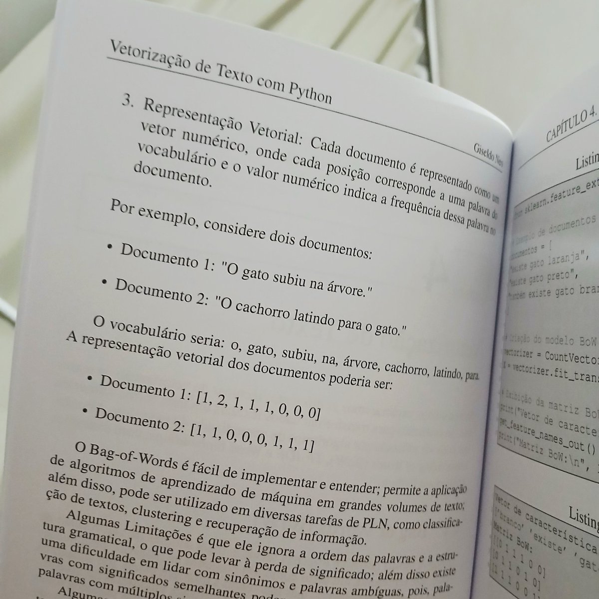 Tentando voltar ao hábito de leitura com coisa de nerd: vetorização de textos em Processamento de Linguagem Natural para AI.