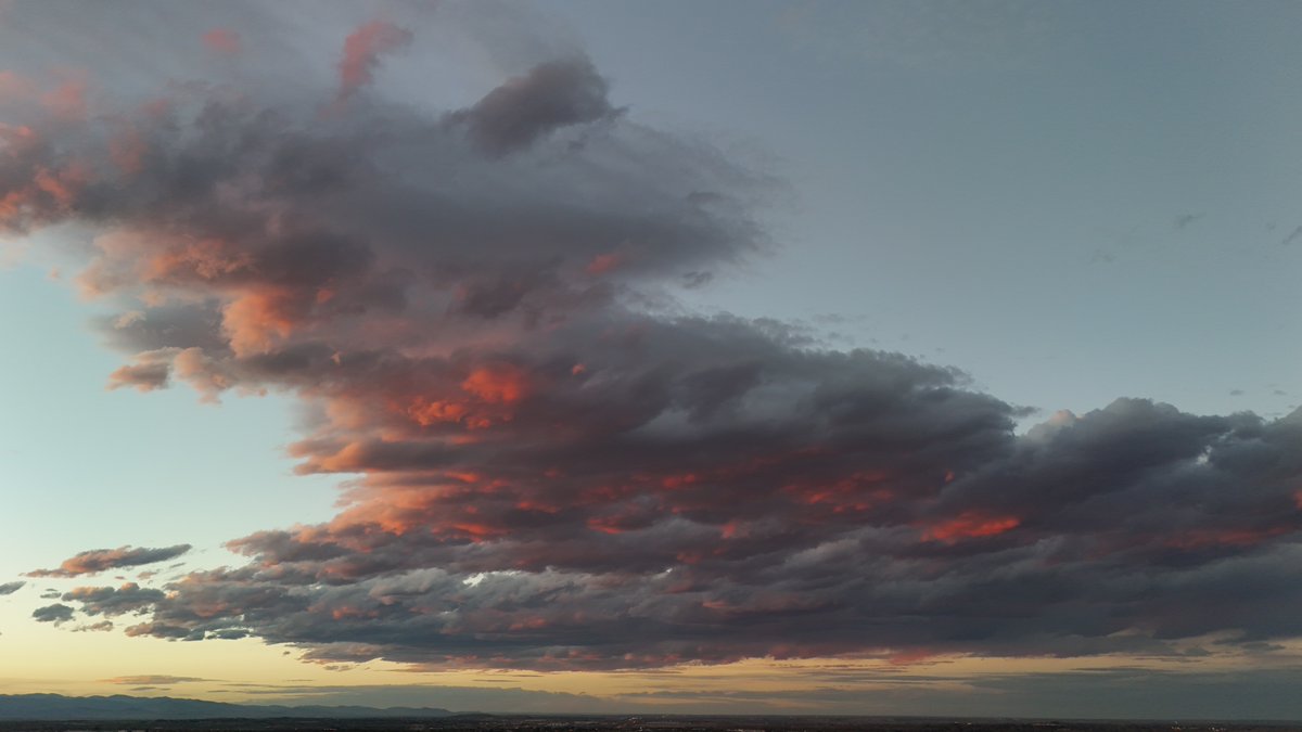 Tonight’s sunset was very cool