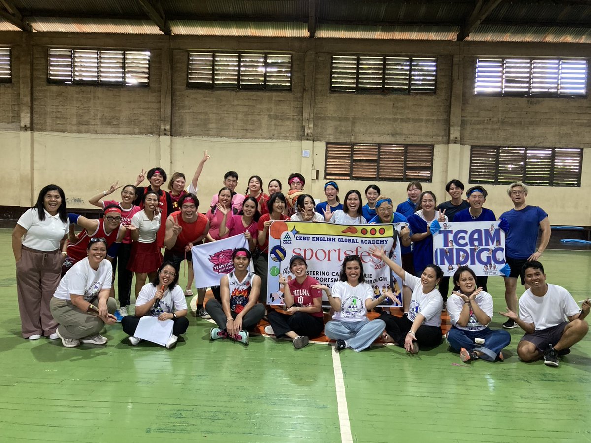 cega_jp's tweet photo. CEGA Sportsfest 2026 を開催しました！
https://t.co/hZIR2mJNGc
「CEGA Sportsfest 2026」開催！
#DME #dmeメソッド #スピーキング強化 #日本人経営語学学校 #小規模スクール #小規模学校 #シニア留学 #カップル留学 #フィリピン留学 #セブ留学  #セブ島留学 #セブ島英語学校 #Sportsfest https://t.co/8GUwy8nWHS