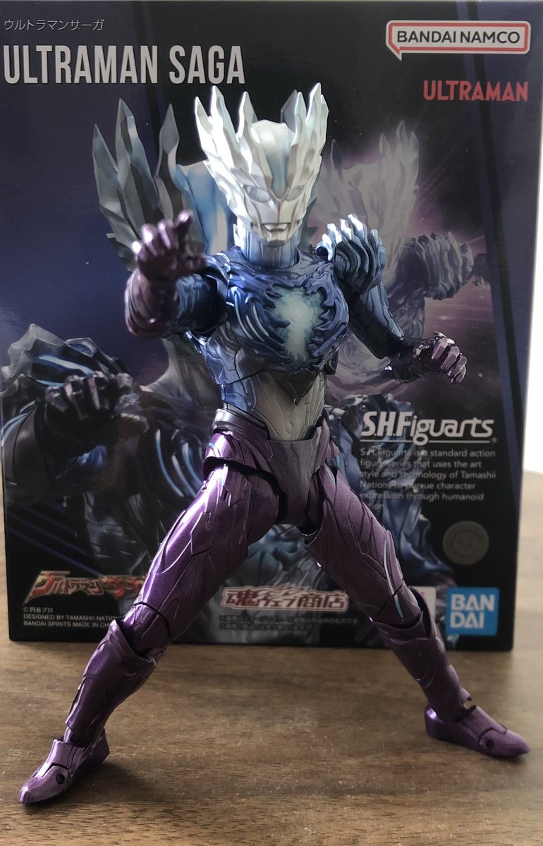 ウルトラマンサーガのアーツ、無事に到着しました✨️✨️ 造形、可動