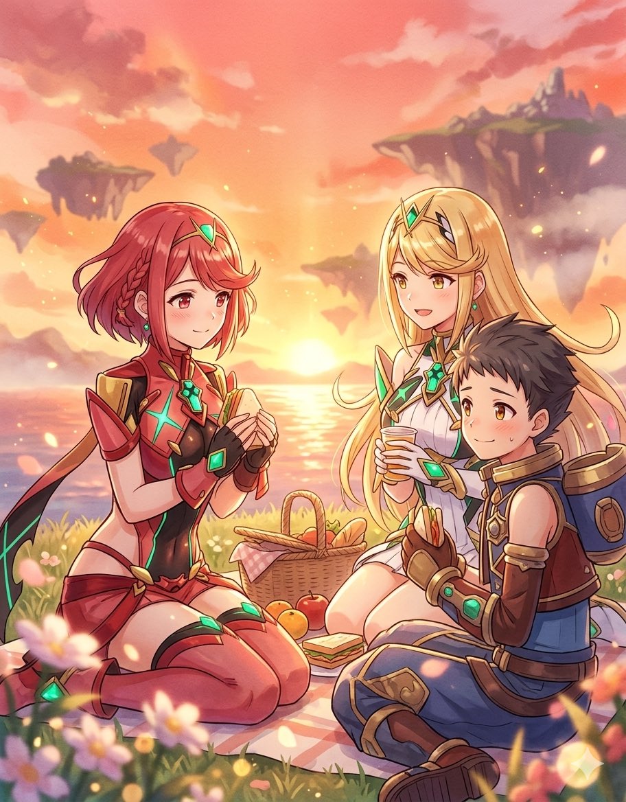 パミ2【ゼノブレイド3・ゼノブレイド2・ゼノブレイド 】 tweet media