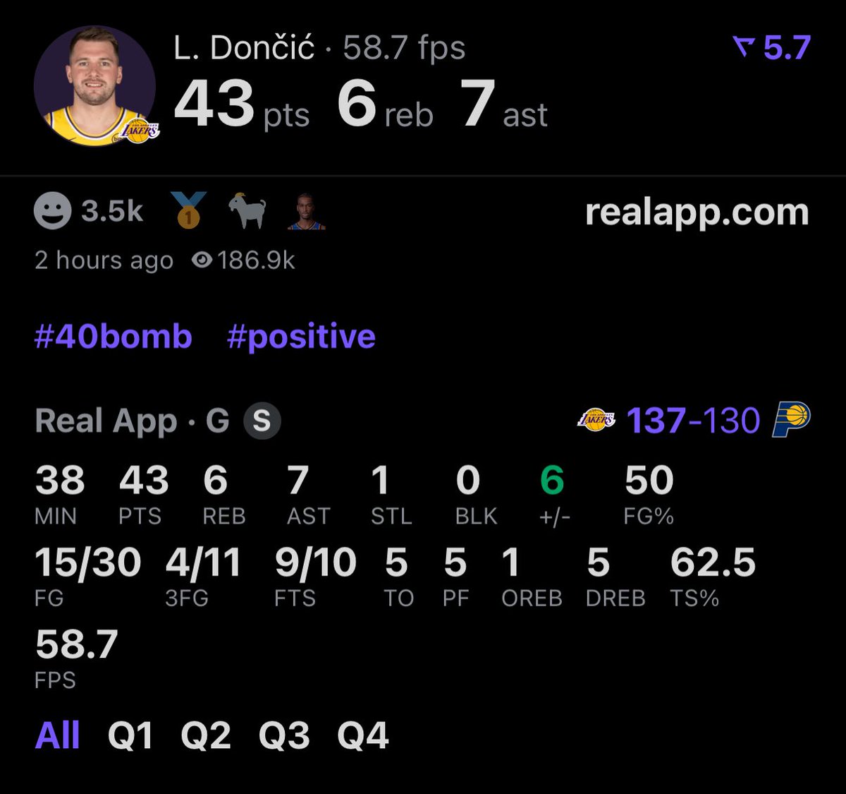 Showtime Luka tweet media