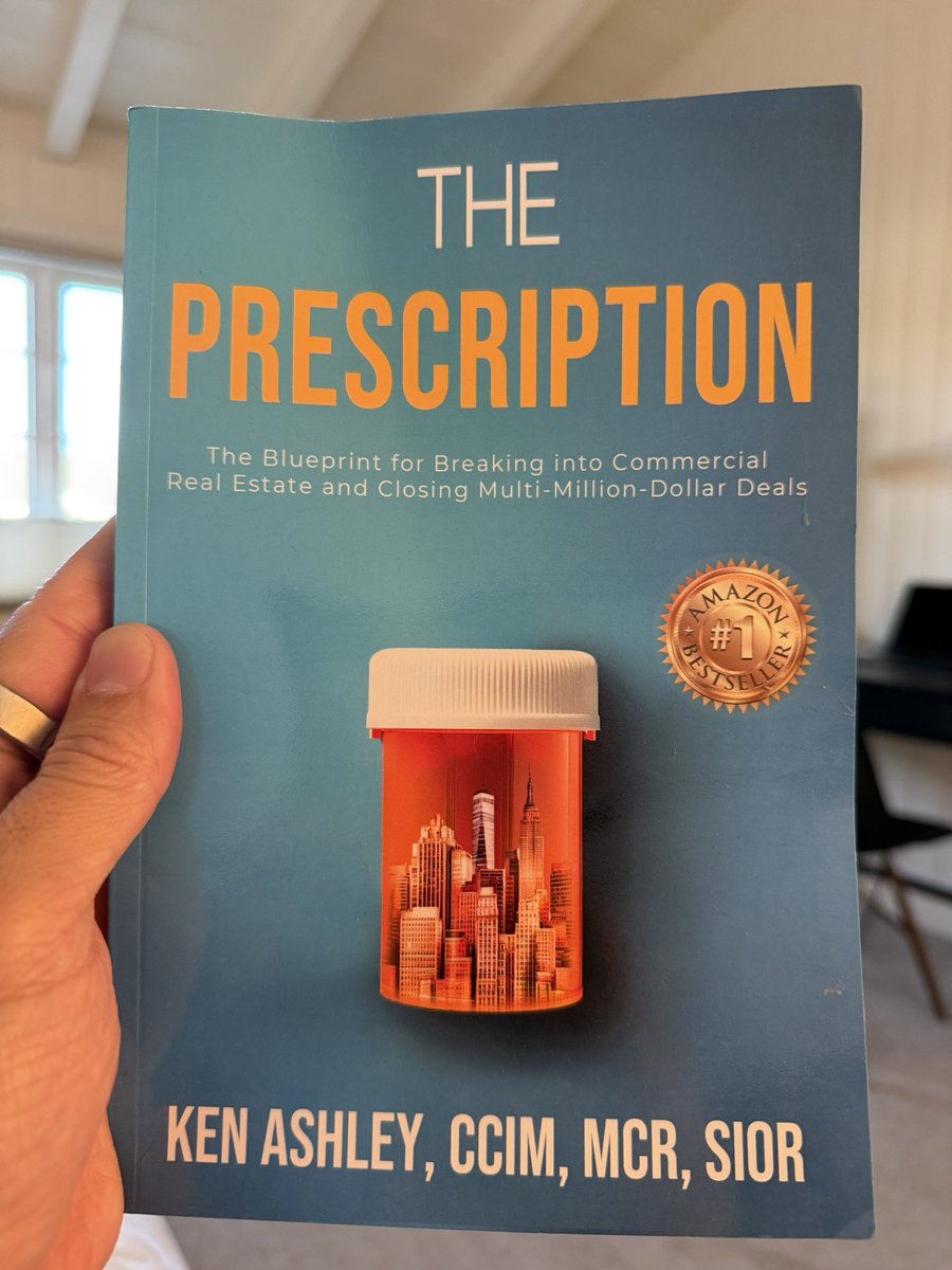 About to dive in to <a href="/kenashley/">Ken Ashley</a>’s book. Congrats Ken! Huge to go from dream to reality. Looking forward to reading how you would advise the next generation. <a href="/creisummit/">creisummit</a>