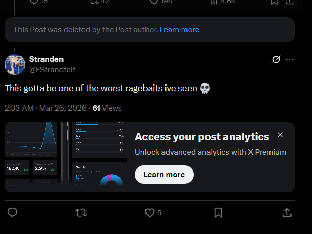 Stranden tweet media