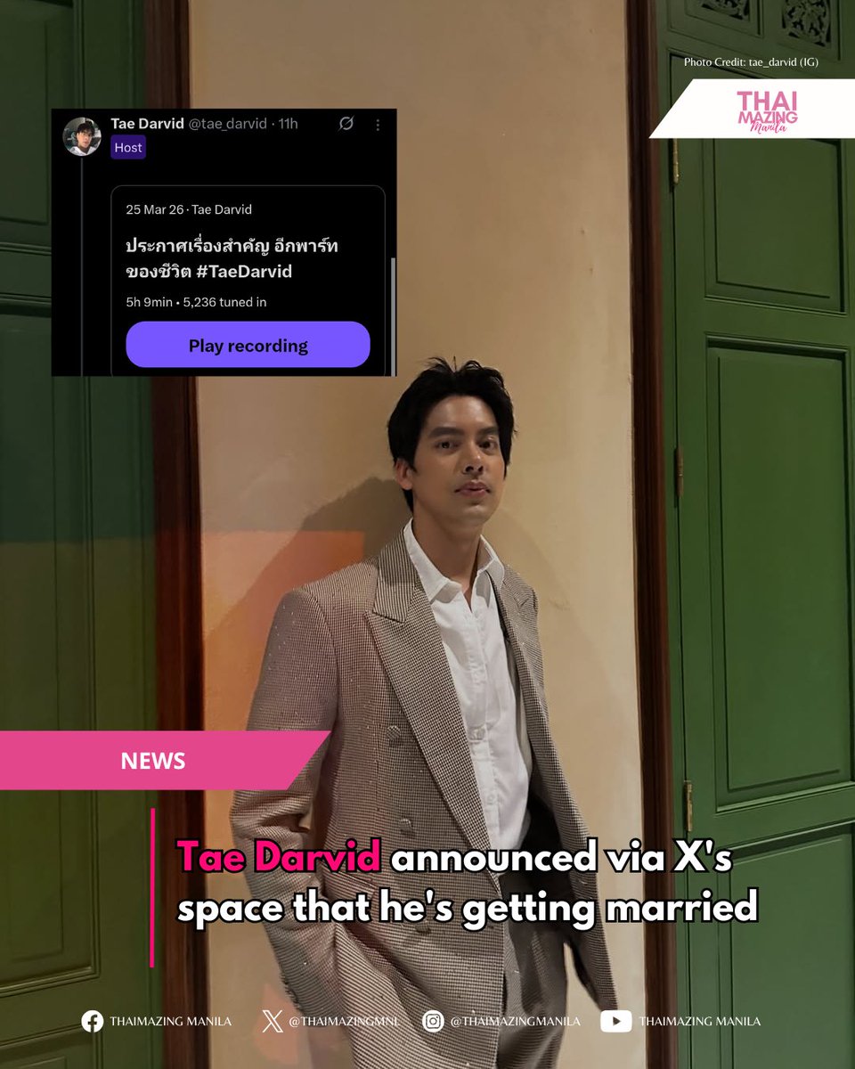 Thaimazing Manila tweet media