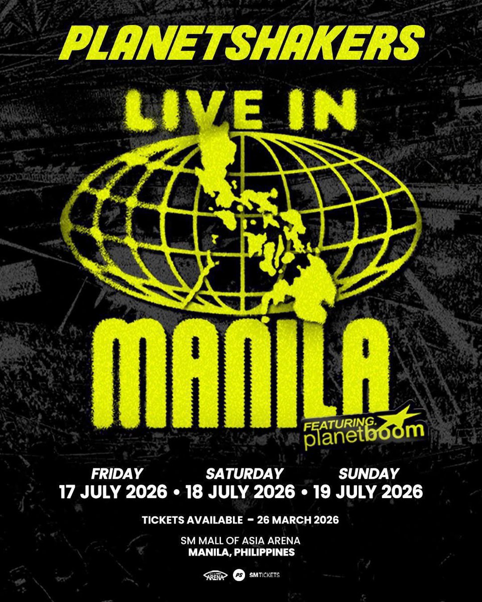 HappyTixPasabuy's tweet photo. ~ TICKETING ASSISTANCE OPEN ~
We offer ONLINE ticket purchasing / pasabuy for PLANETSHAKERS LIVE IN MANILA 2026 feat. Planetboom
DM 💌
wts tickets tpa proxy service lfb ph
#Planetshakers #PlanetshakersManila #planetboom #PlanetshakersLiveInManila
#PlanetshakersLiveInManila2026 https://t.co/9UTGRnUwCN