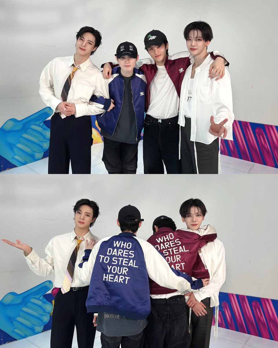 Jenyolee's tweet photo. Amidst every gracious welcome bestowed upon us, our hearts swelled with boundless gratitude. We extend our sincerest thanks unto Mark Sunbaenim and Chenle Sunbaenim, your presence has filled our spirits with immeasurable joy. https://t.co/oAh8pl7WpP