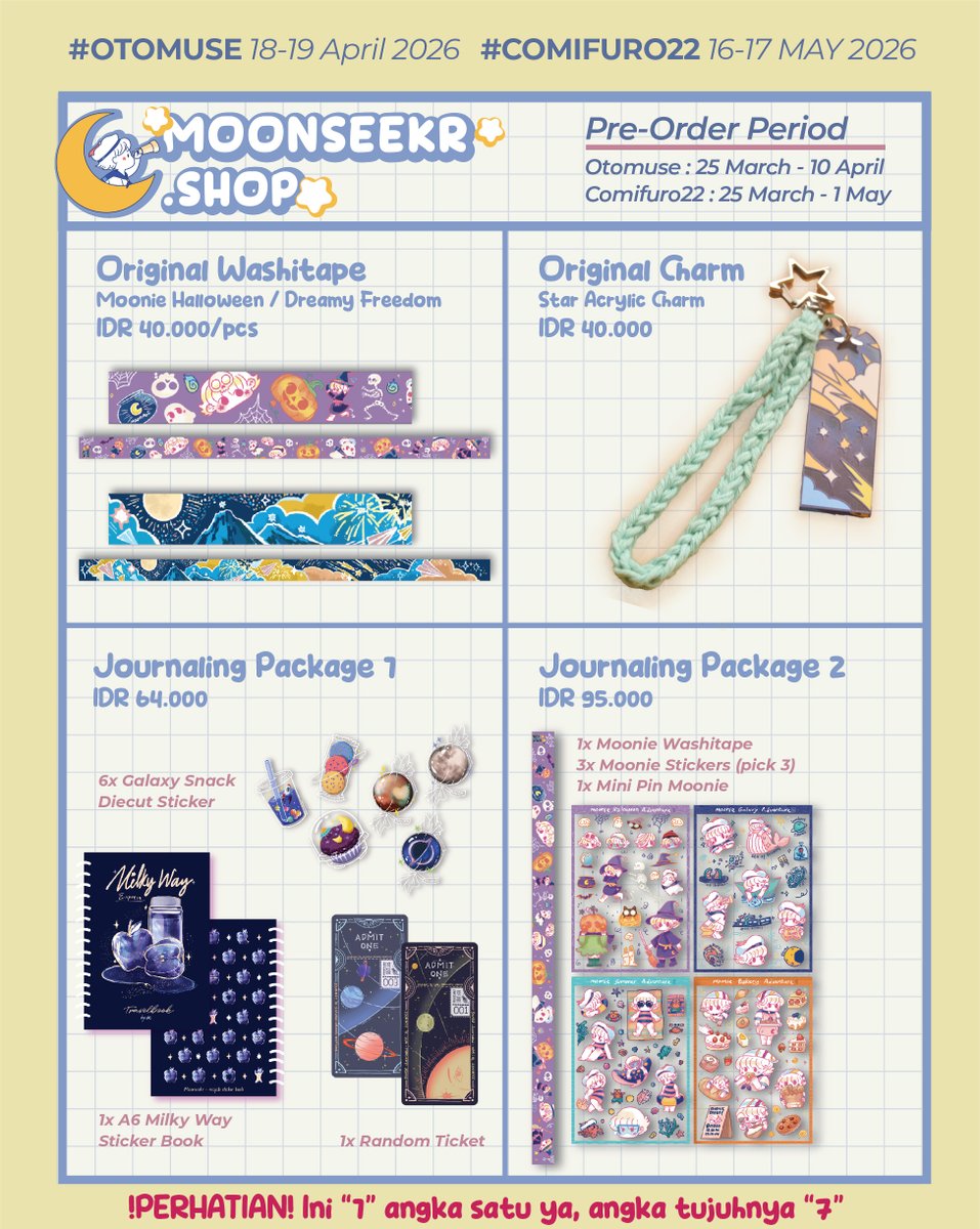 moonseekr.shop OTOMUSE & CFXXII PREORDER OPEN! tweet media