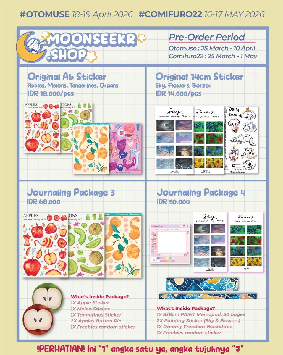 moonseekr.shop OTOMUSE & CFXXII PREORDER OPEN! tweet media