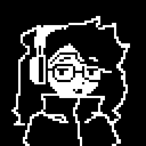 RainlightDev's tweet photo. More #deltarune inspired dialogue sprites! This time her dark world design. #art #myart #pixelart https://t.co/t6pAsRR0Ka