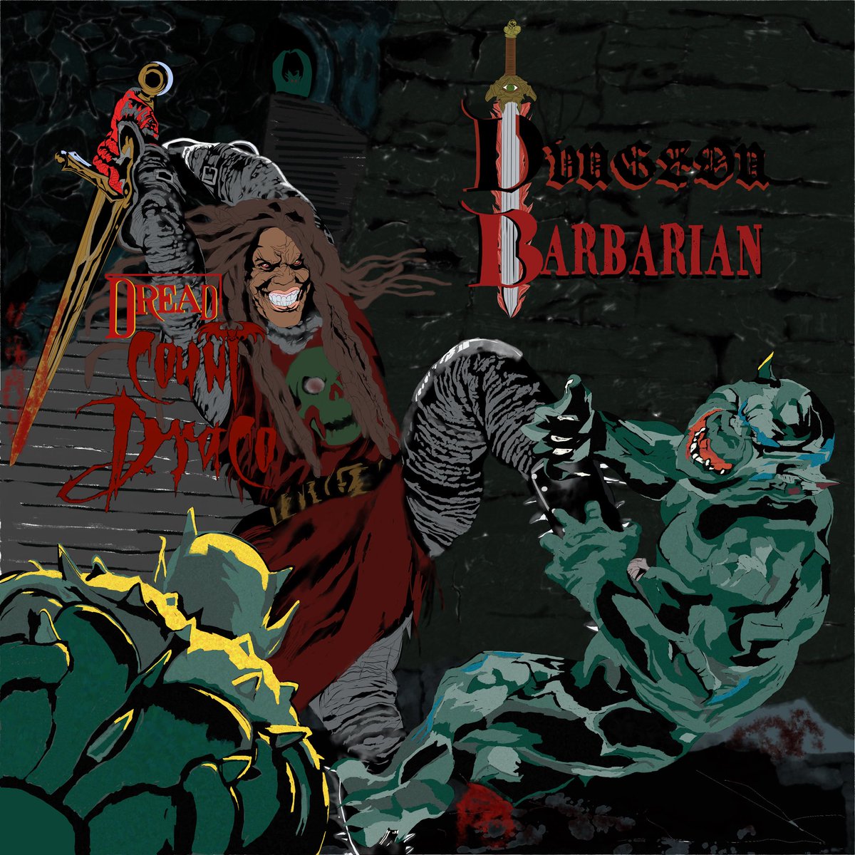 DreadCountDraco's tweet photo. “Dungeon Barbarian” @Spotify link 👇🏾 🎧 #DungeonBarbarian #Listen #Stream #Download #DreadCountDraco #Music https://t.co/TkiL0g3fnF https://t.co/Ncio8WTNsP