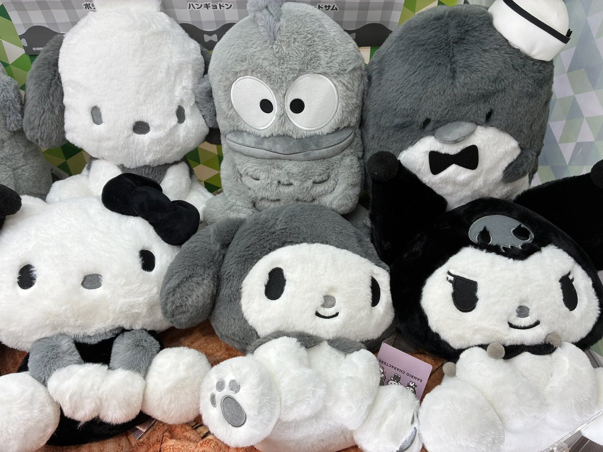 ⭐️新景品情報⭐️ 本日より サンリオキャラクターズ モノクロ