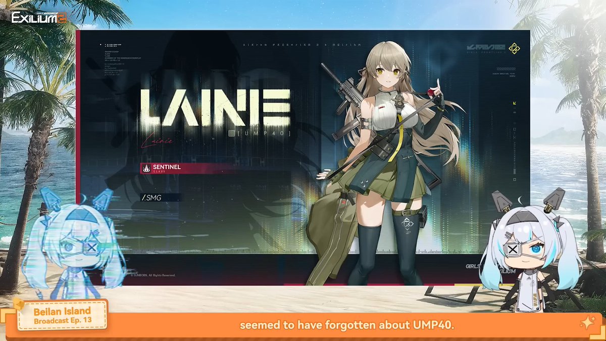 ドルフロ2新人形「レイニー」UMP40です。 物理SMGアタッカー、4⁄2