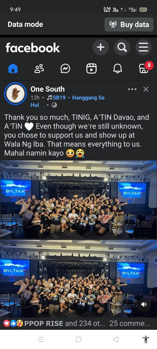 Basta mahal nyo at nirerespect ang SB19. Asahan mong susuportahan din kayo ng A'tin.Pero alam ko A'tin din ang One South e 😊