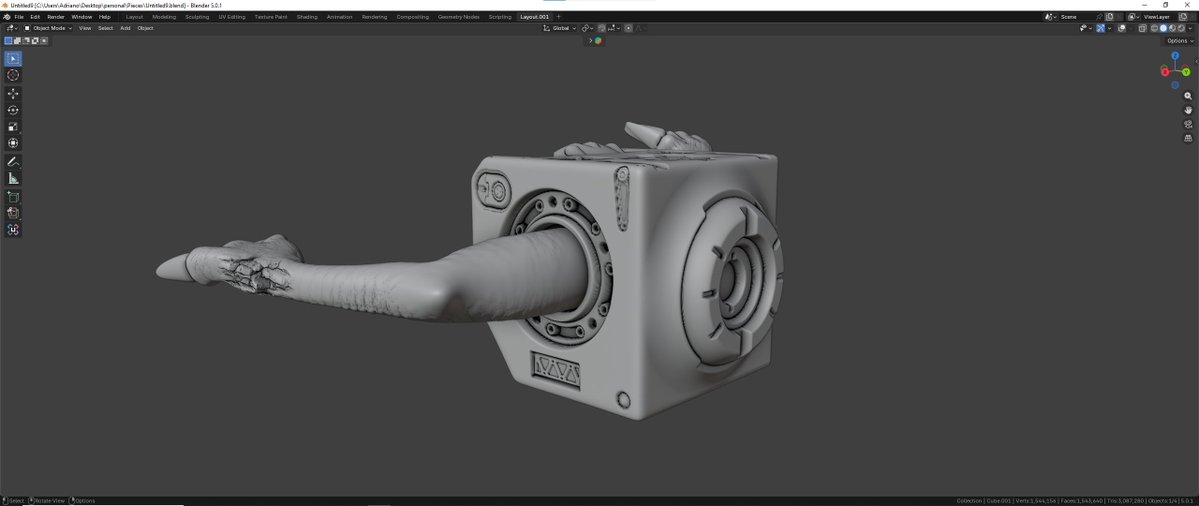 Razor 3D tweet media