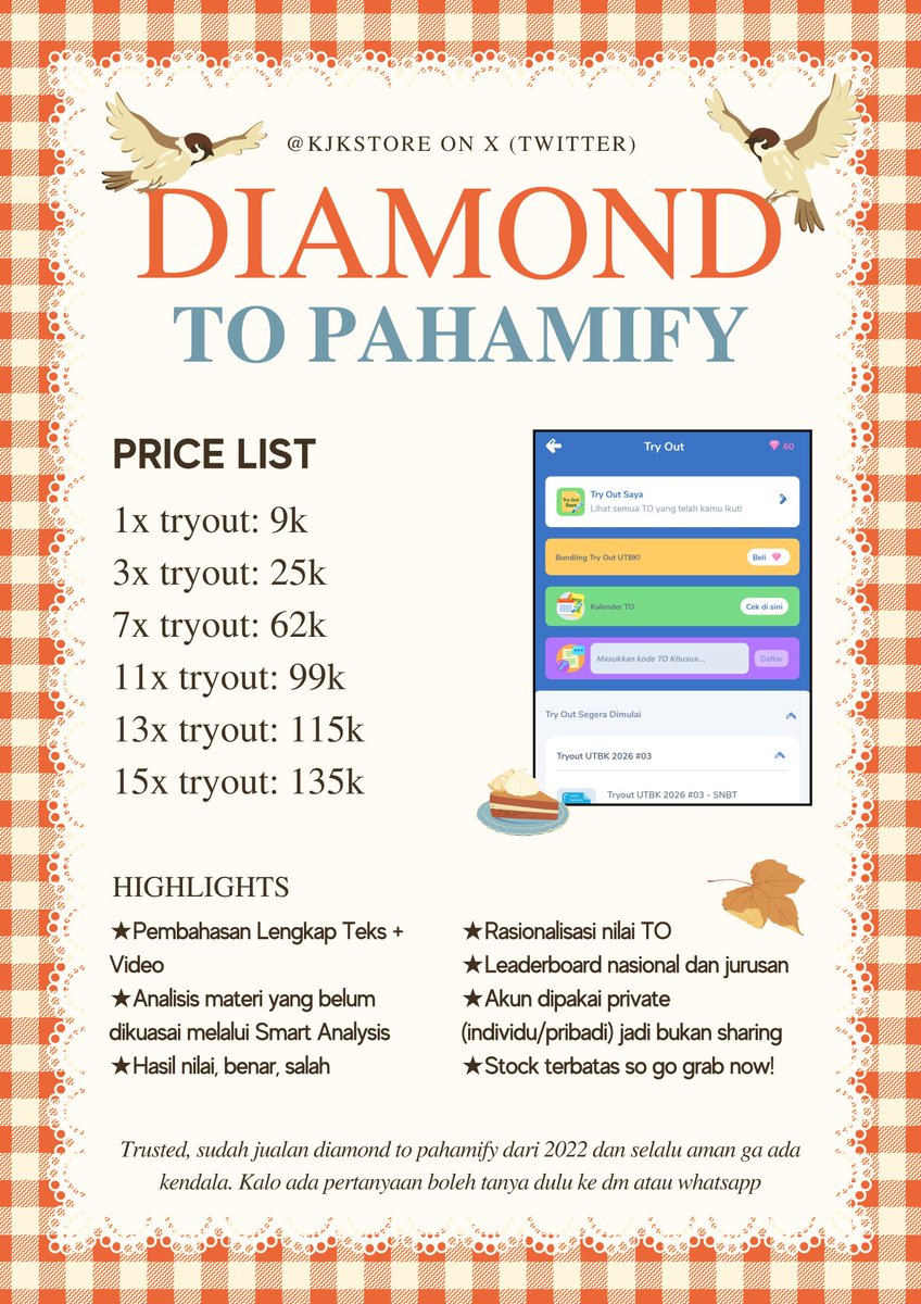 sharing zenius & pahamify 95k 2025/2026 tweet media