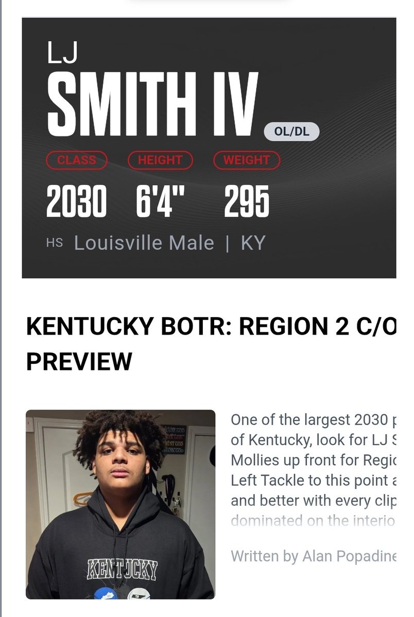 James 'LJ' Smith IV tweet media