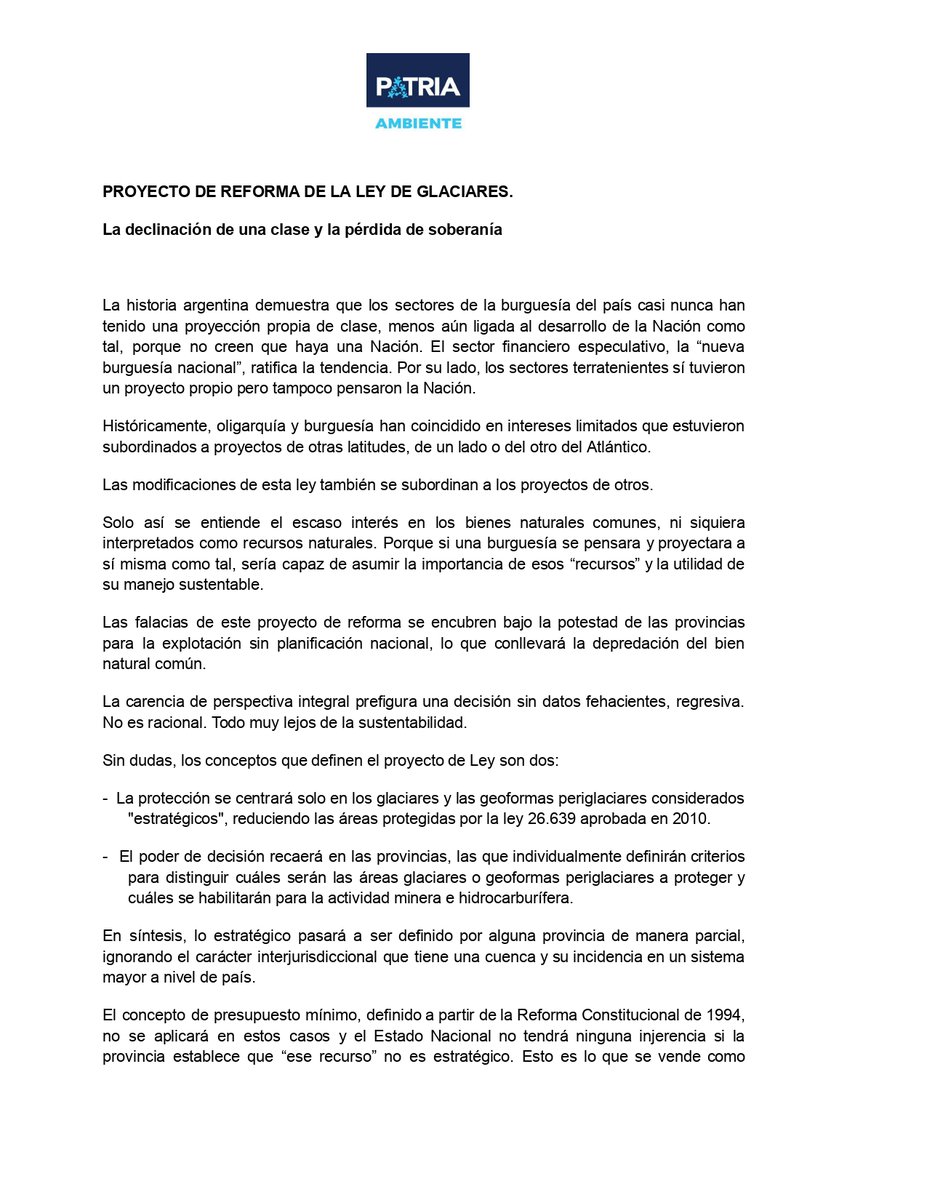 Instituto PATRIA tweet media