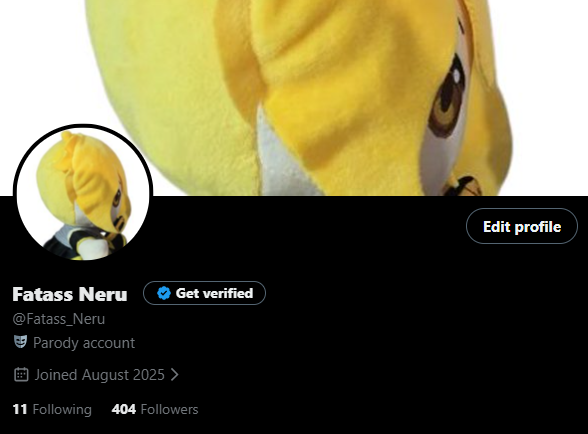 Fatass Neru (@Fatass_Neru) / Posts / X