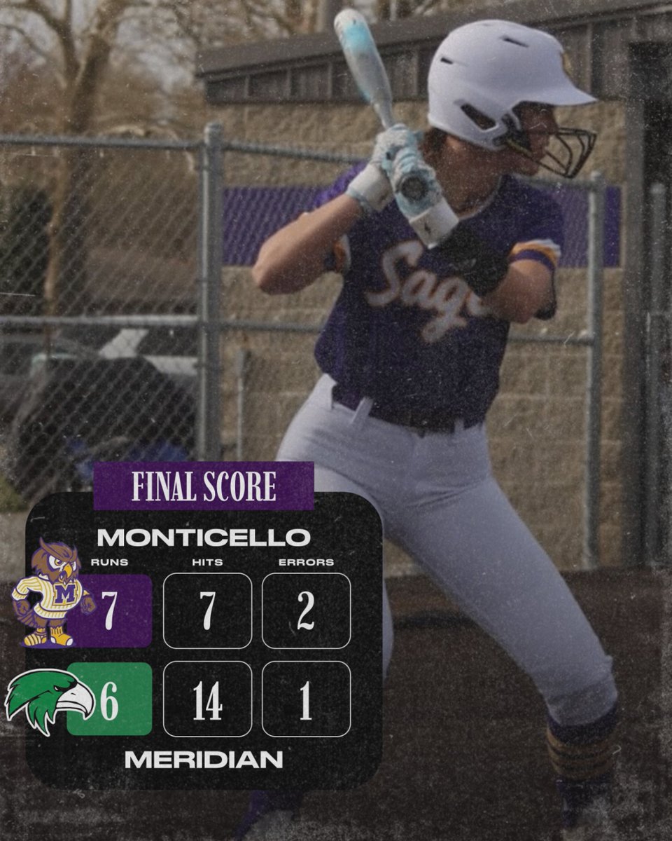Monticello Sages Softball tweet media